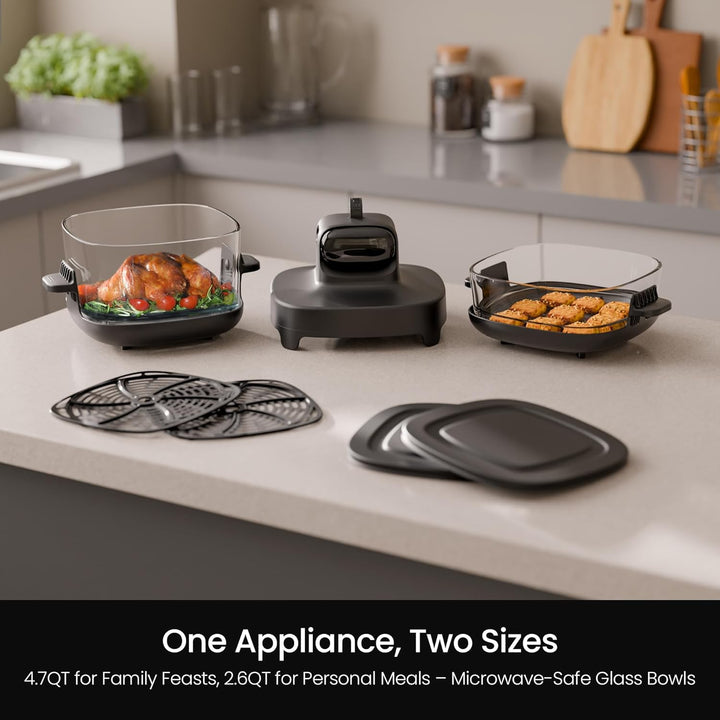 Kismile Roasti Portable Air Fryer 5 - in - 1 K8126 - Kismile