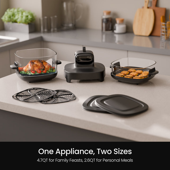 Kismile Roasti Portable Air Fryer 5 - in - 1 K8126 - Kismile