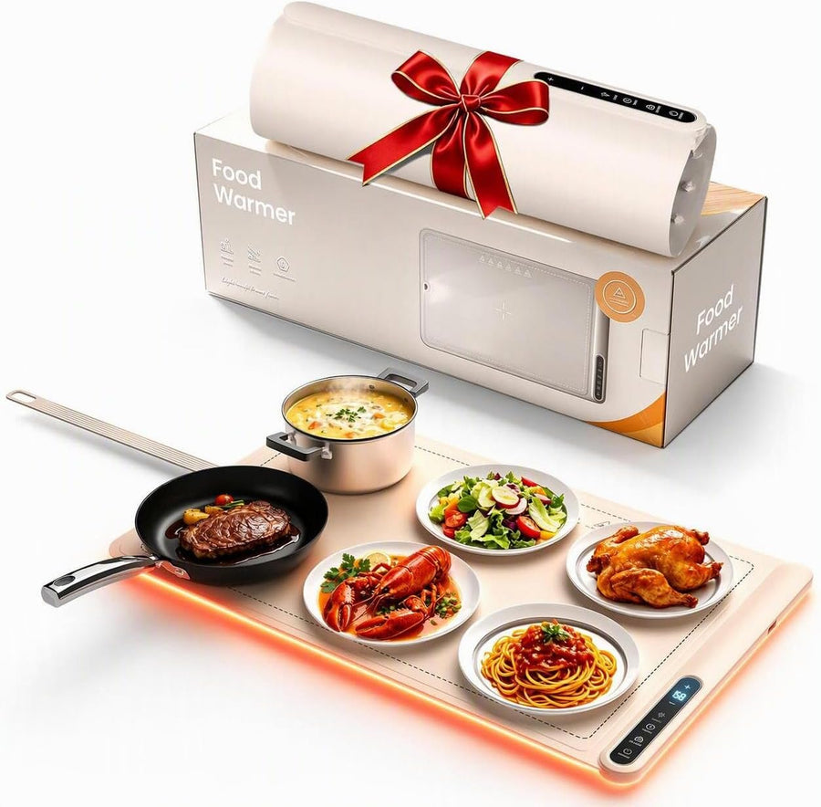 Kismile Rollable Silicone Warming Tray with LED Display WB2968 - Kismile