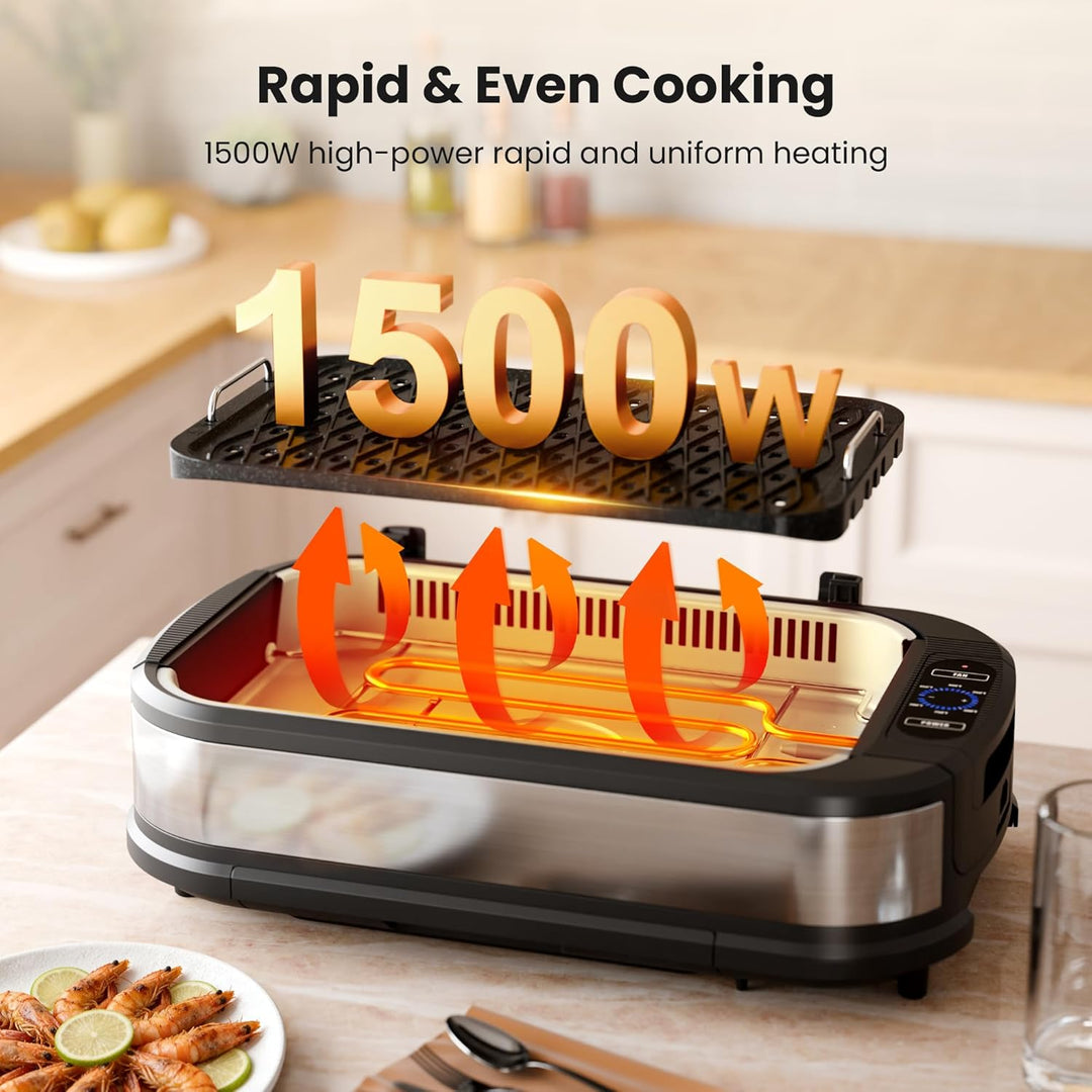 Kismile Smokeless Indoor Grill 81002KEB0 - Kismile