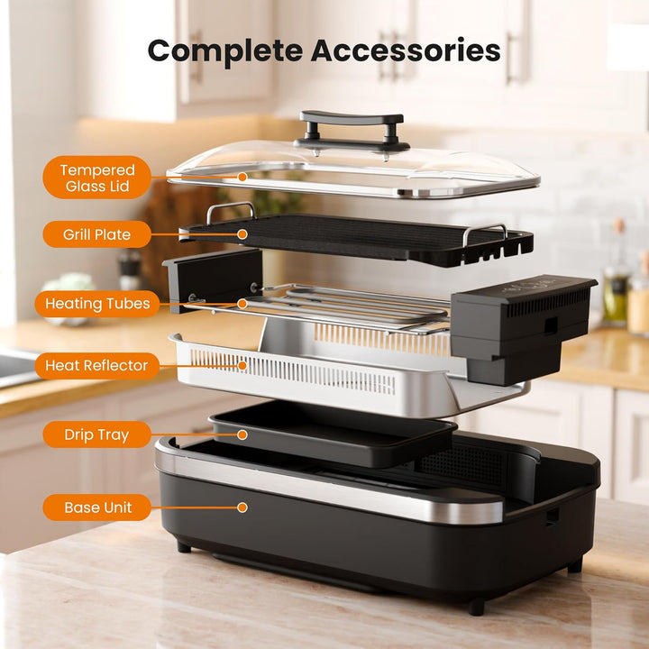 Kismile Smokeless Indoor Grill 81002KEB0 - Kismile