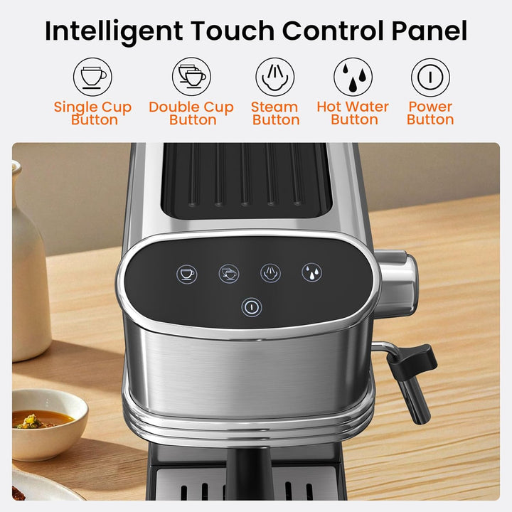 Kismile Stainless Steel Espresso Machine 94223KCM0 - Kismile