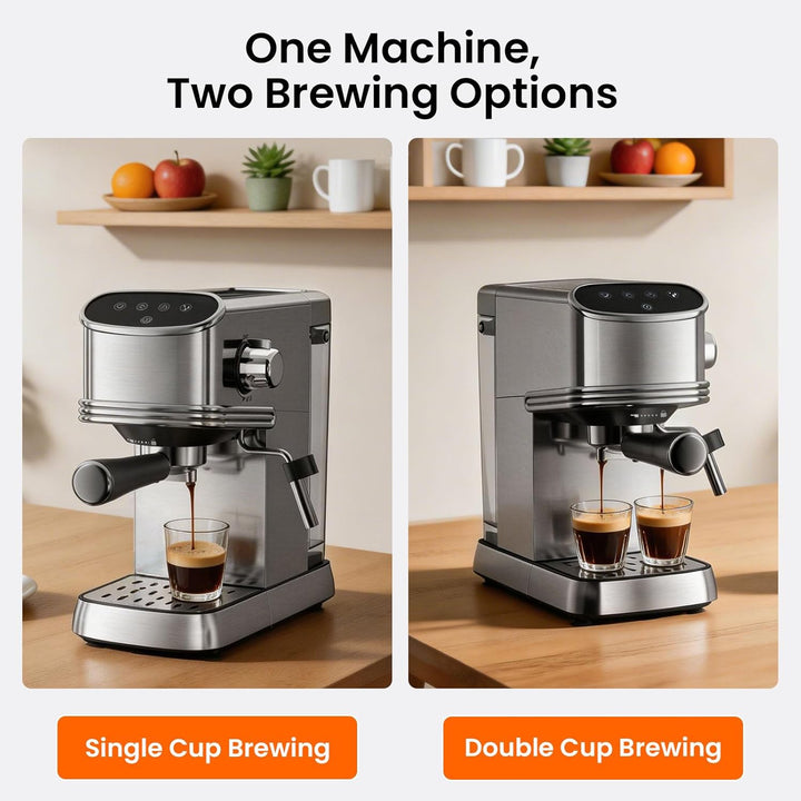 Kismile Stainless Steel Espresso Machine 94223KCM0 - Kismile