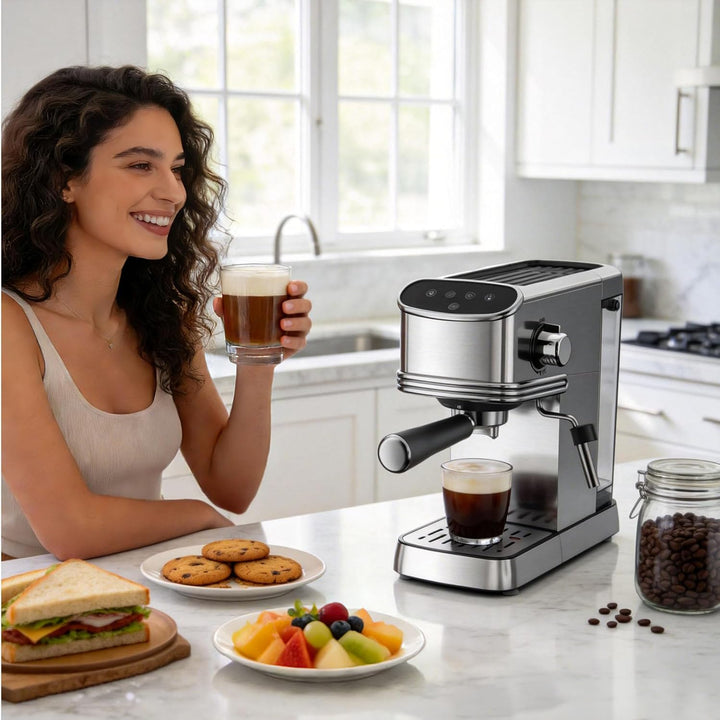 Kismile Stainless Steel Espresso Machine 94223KCM0 - Kismile