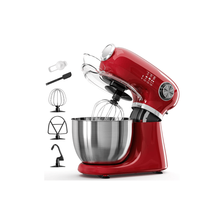 Kismile Stand Mixer, 5.5-Quart Electric Mixer with 12 Speeds CF3715 - Kismile