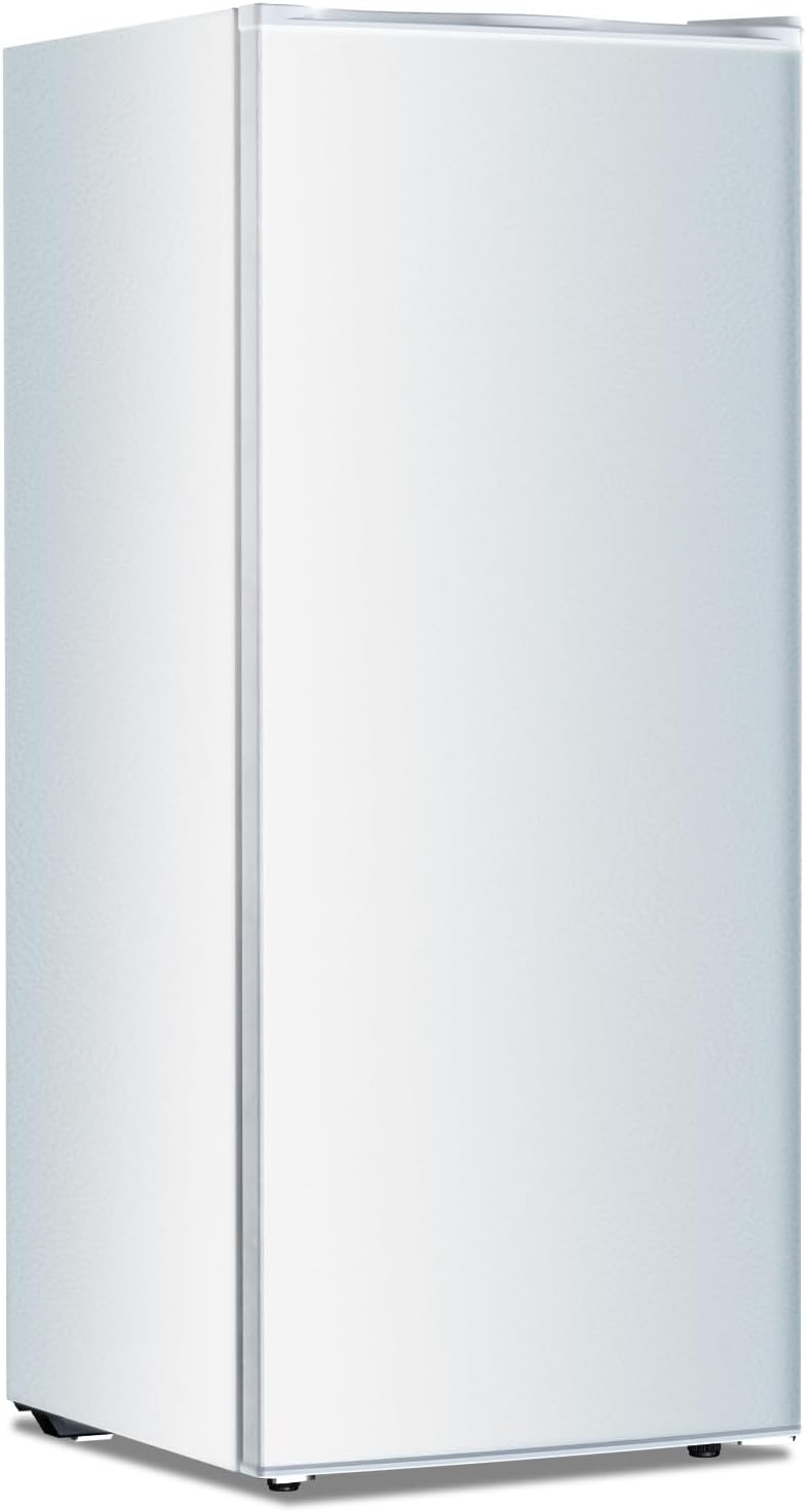 Kismile Upright Freezer, 6.0 Cu.ft Deep Freezer D58165-WHITE - Kismile