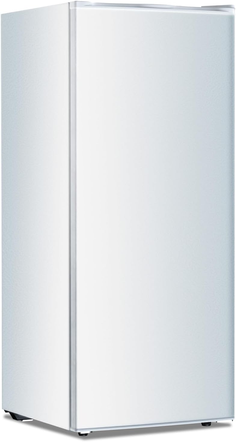 Kismile Upright Freezer, 6.0 Cu.ft Deep Freezer D58165 - WHITE - Kismile