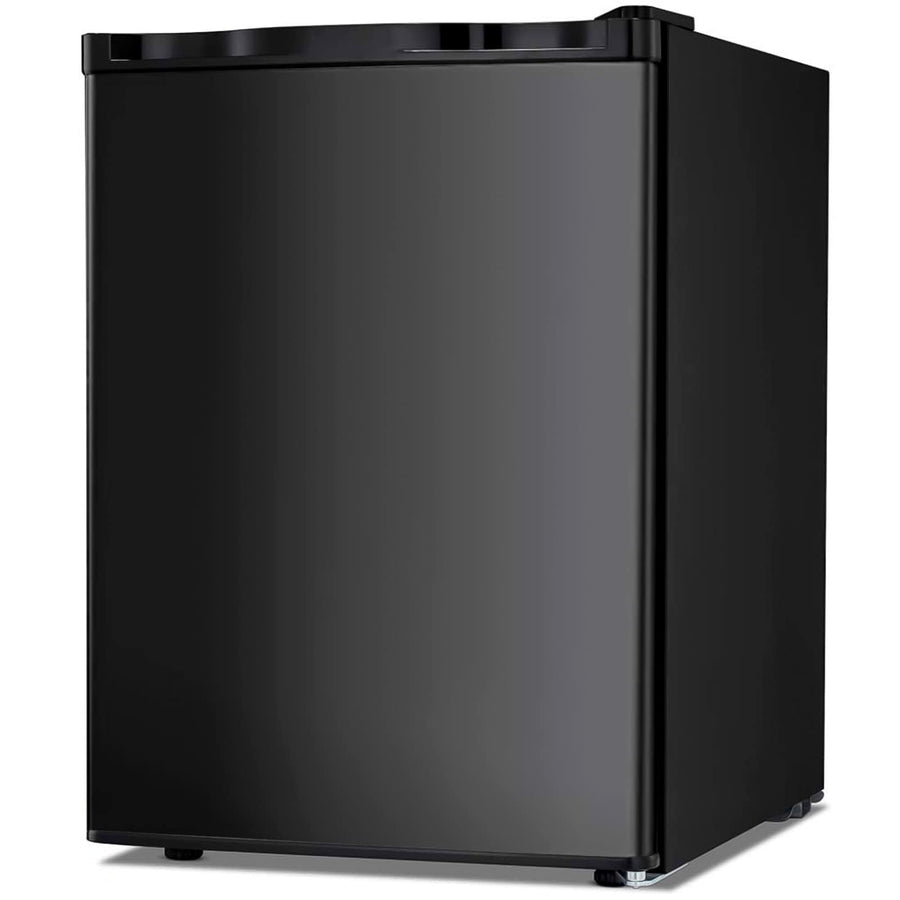 Kismile Upright Freezer,3.0 Cu.ft Mini Freezer with Reversible Single Door,Removable Shelves,Small Freezer with Adjustable Thermostat for Home/Dorms/Apartment/Office (Black) - Kismile