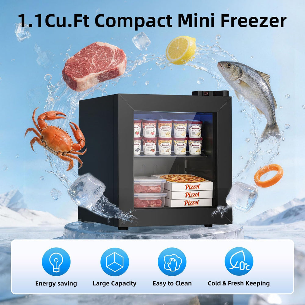 Kismile Upright Ice Cream Display Freezer 58040RIC0 - Kismile