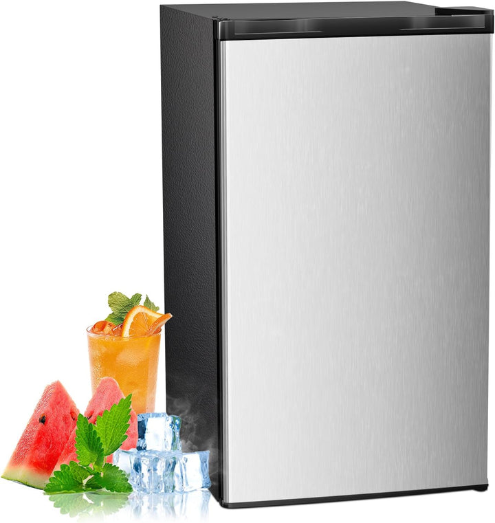 Mini Compact Refrigerator with Freezer, 2.6 Cu.Ft 58070RRE0 - Kismile