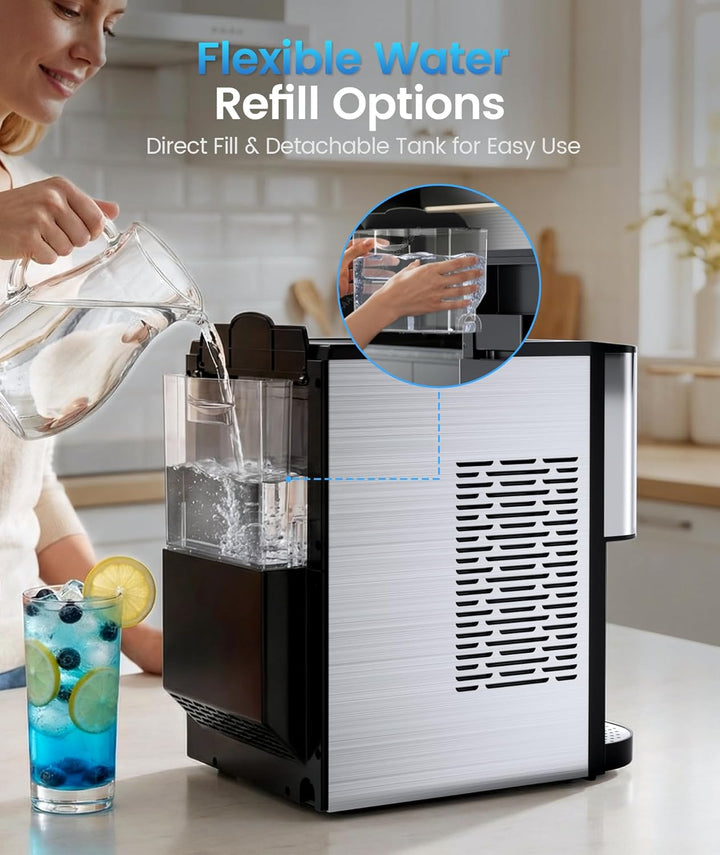 Nugget Ice Makers ,Pebble Ice Maker Z5820DN - Kismile