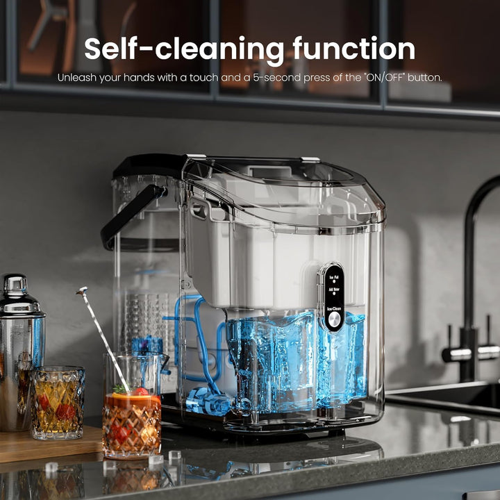 Nugget Sonic Ice Maker Stainless Steel Z5815SNH - Kismile