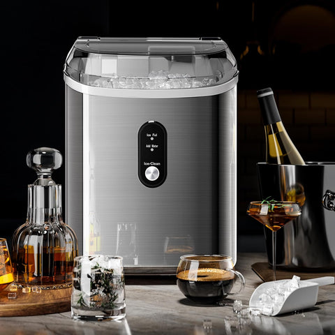 Nugget Sonic Ice Maker Stainless Steel Z5815SNH - Kismile