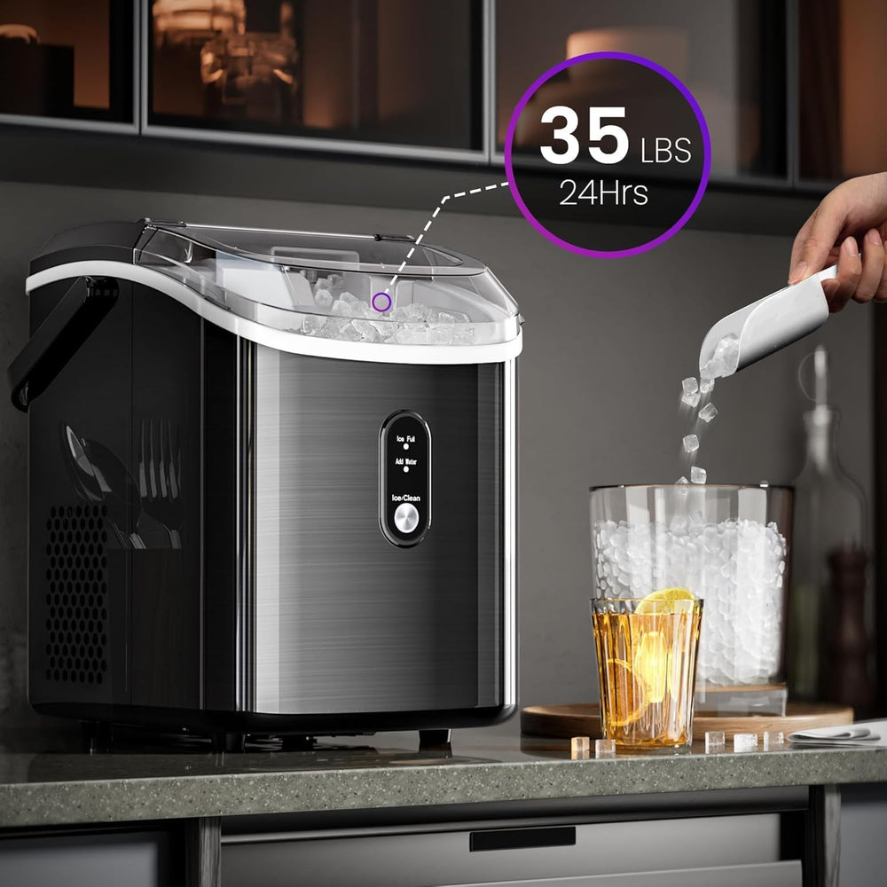 Nugget Sonic Ice Maker Stainless Steel Z5815SNH - Kismile