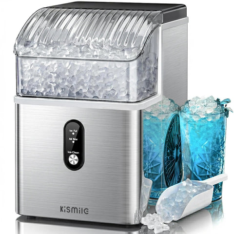 Nugget Sonic Ice Maker Stainless Steel Z5825NB - Kismile