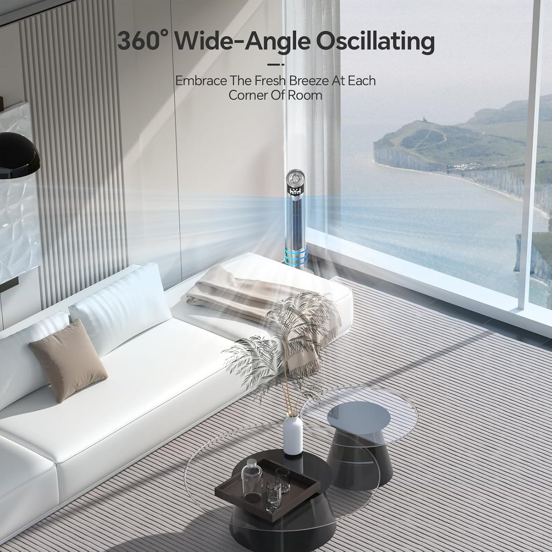 Portable Oscillating Tower Fan - Kismile