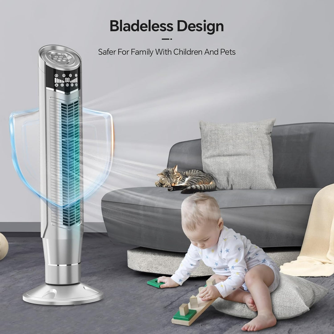 Portable Oscillating Tower Fan - Kismile