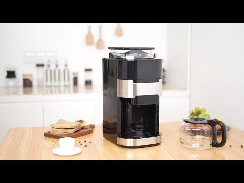 10-Cup Drip Coffee Maker with Built-In Grinde CM8025