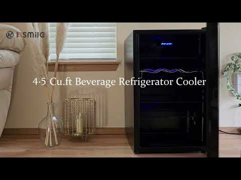 Matte Beverage Refrigerator and Cooler W58128H