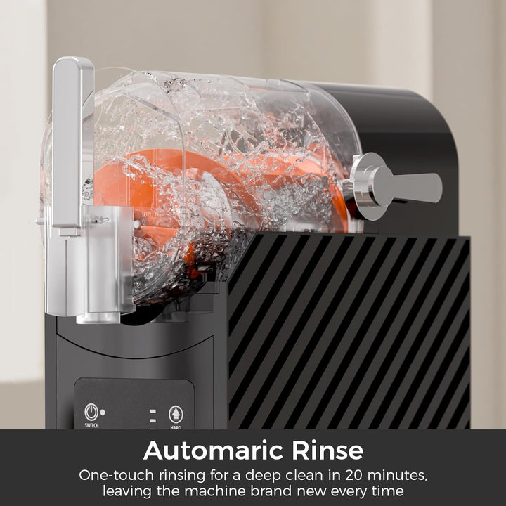 Slushie Machine for Home, Frozen Drink Maker with 3 Preset Modes Frozen Juice Slush Milkshake 58018RBM0 - Kismile