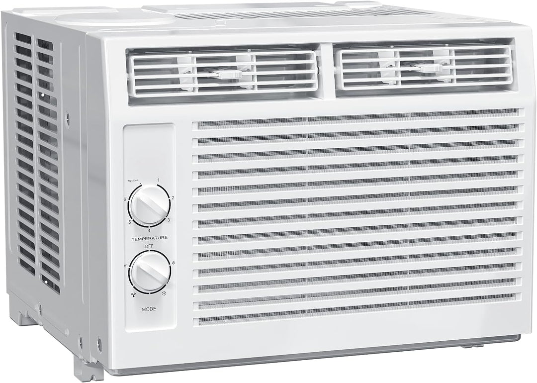 Window Air Conditioner, 7 Temp Dial, Cools up to 150 Sq.Ft. A8501W - Kismile