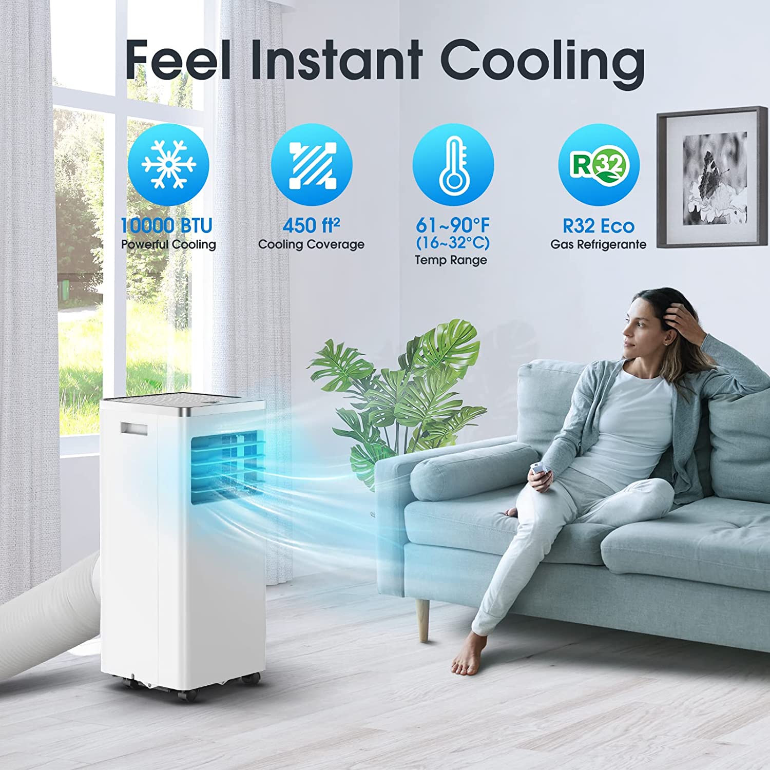 3in1 Comfort Portable Air Conditioner Kismile