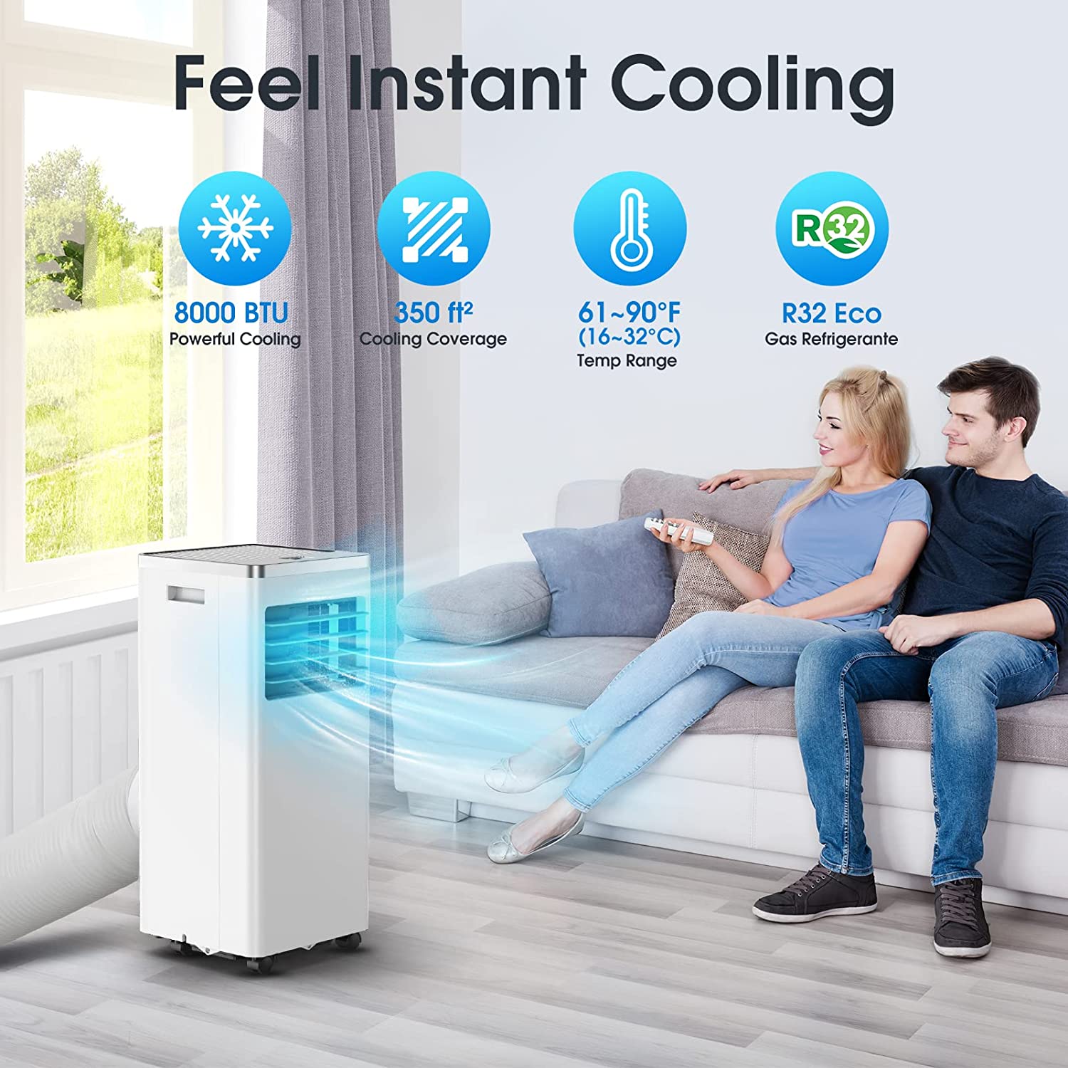 3-in-1 Comfort Portable Air Conditioner - Kismile