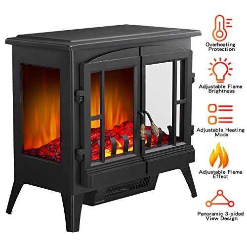 3D Infrared Electric Fireplace Stove - Kismile