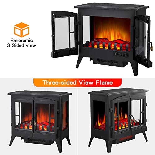 3D Infrared Electric Fireplace Stove - Kismile
