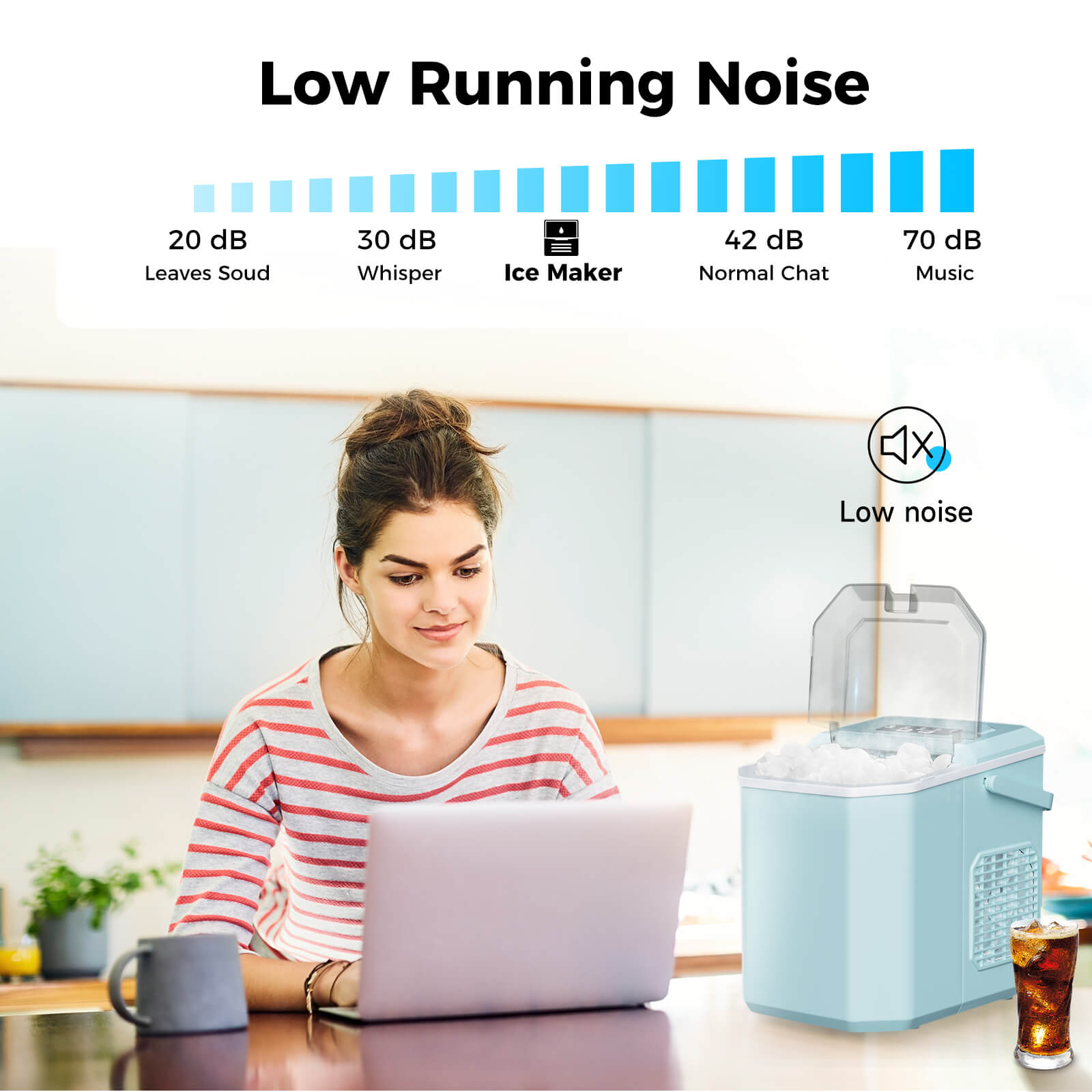 Countertop Ice Maker Z5822G - Kismile
