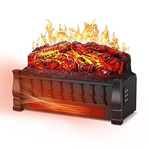 Electric Fireplace Log Set Heater - Kismile