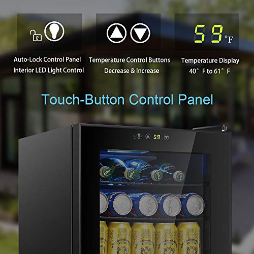 Matte Beverage Refrigerator - Kismile