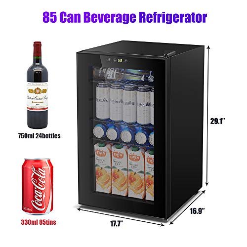 Matte Beverage Refrigerator - Kismile