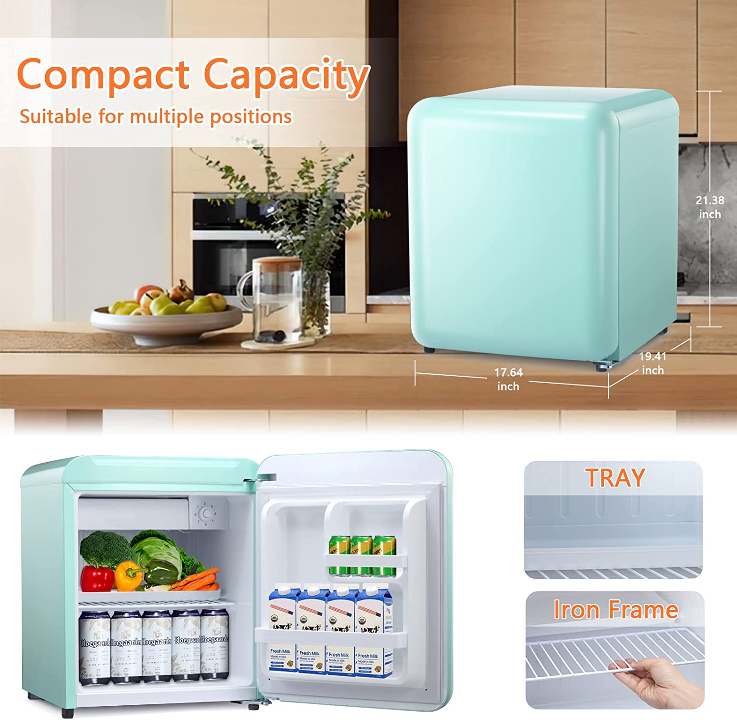 Mini Fridge Class White Mini Fridge