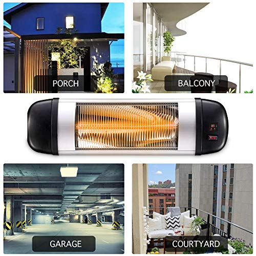 Outdoor Electric Patio Heater 5011B - Kismile