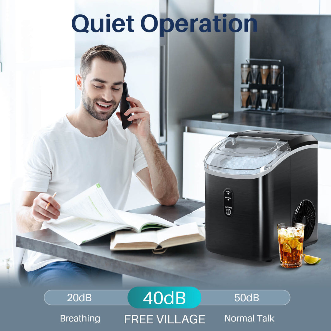 Pebble Ice Maker Machine Z5815SN - Kismile