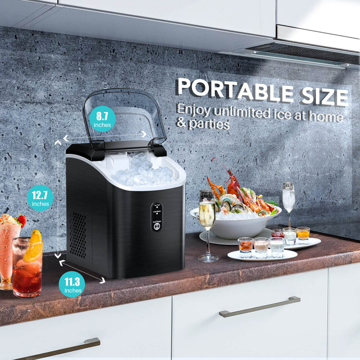 Pebble Ice Maker Machine Z5815SN - Kismile