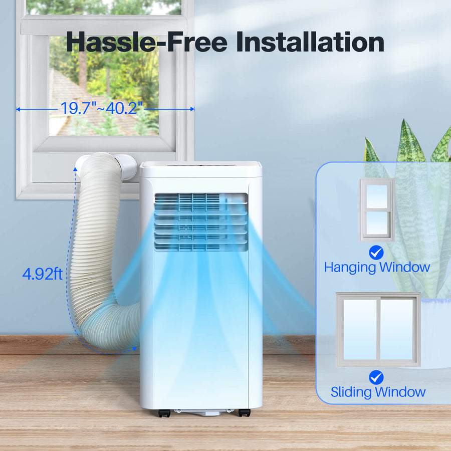 Portable Air Conditioner with Dehumidifier & Fan Modes - Kismile