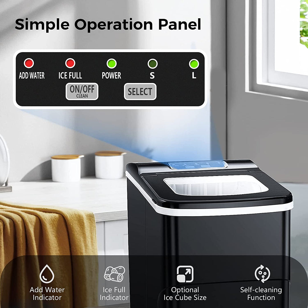 Portable Countertop Ice Maker Machine - Kismile