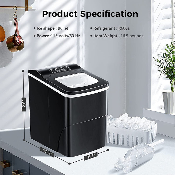 Portable Countertop Ice Maker Machine - Kismile