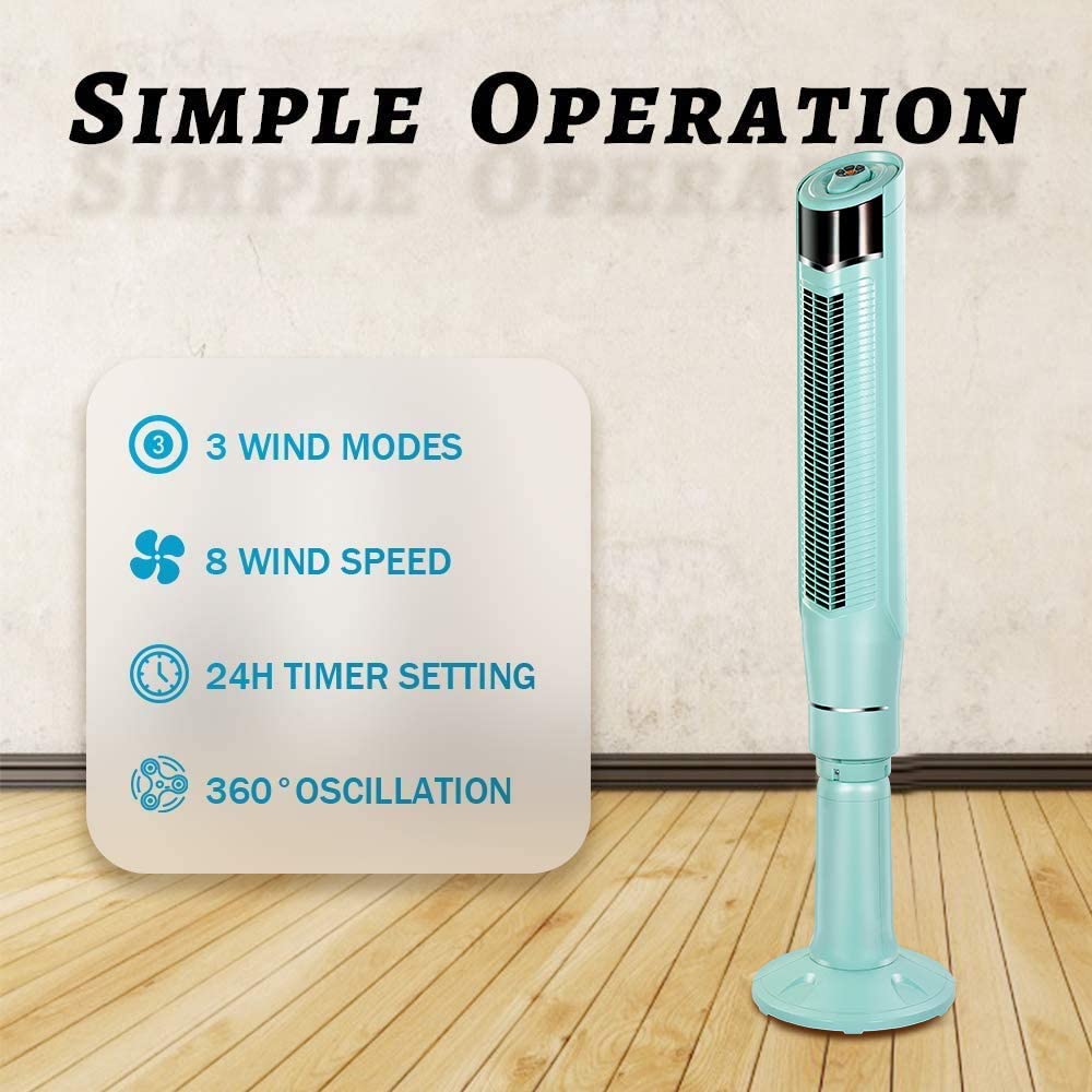 Portable Oscillating Tower Fan